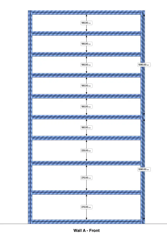 Wall Rack Kit A | Kits | Framing Tech
