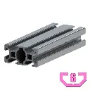 20mm x 40mm T-Slot Profile - 6 (6mm) TSlots
