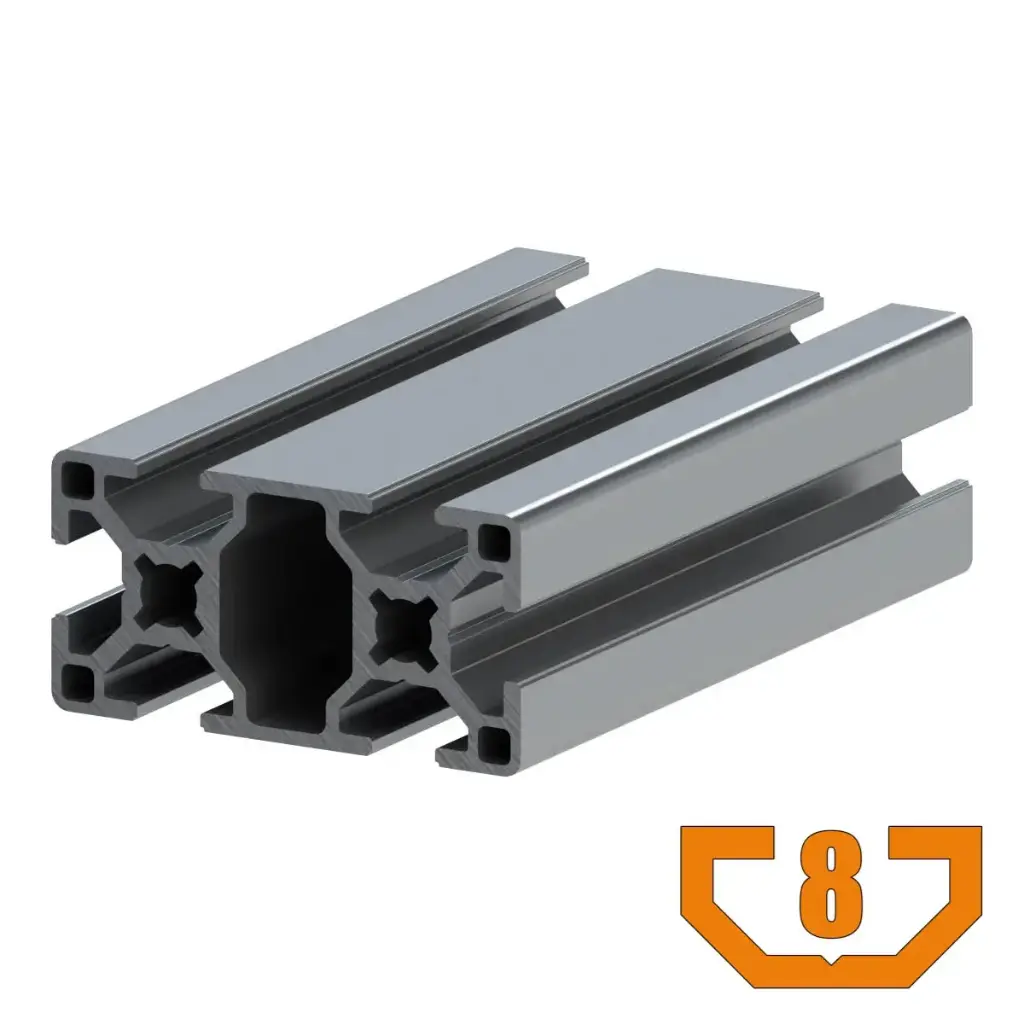 30mm x 60mm T-Slot Profile - 6 (8mm) TSlots