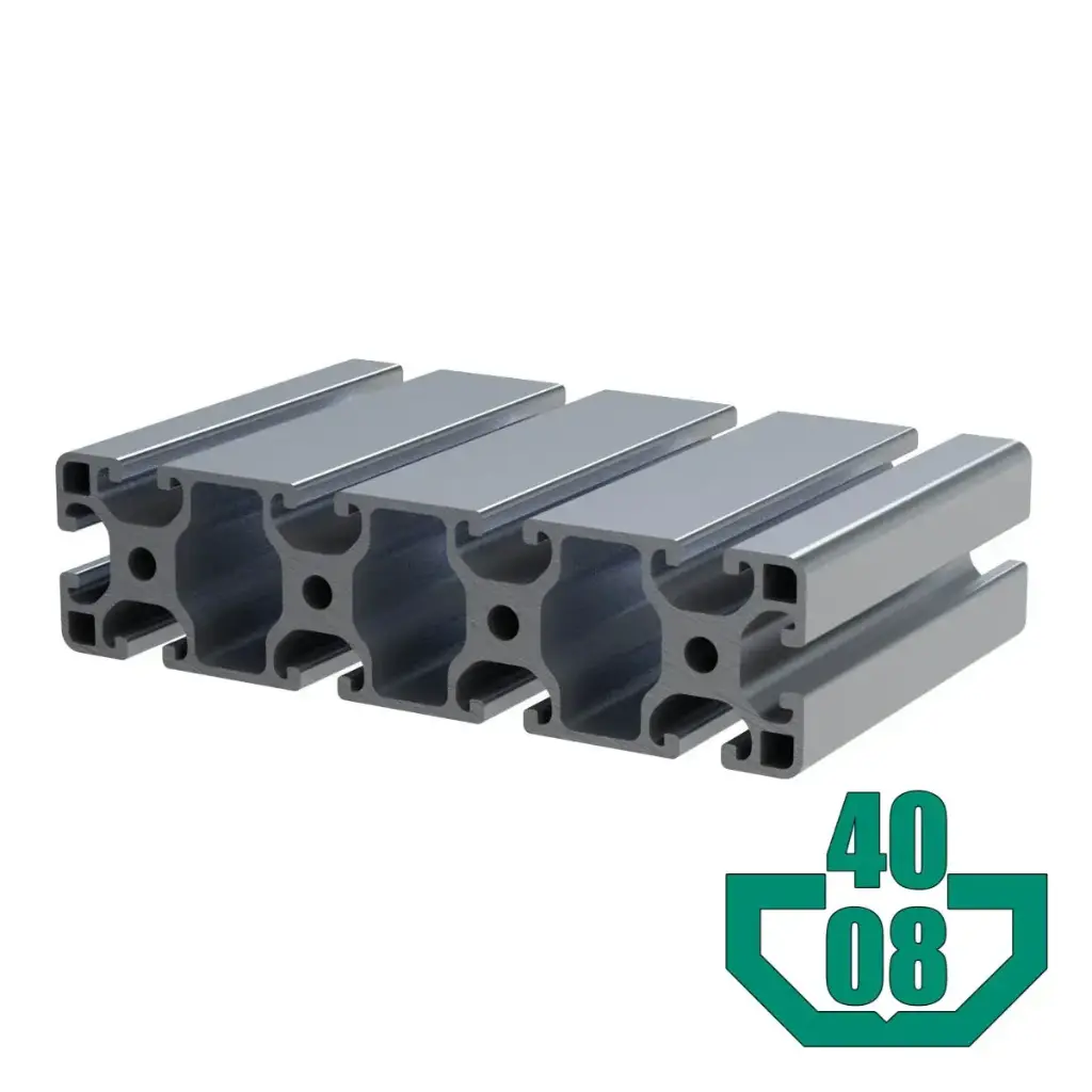 40mm x 160mm T-Slot Profile - 10 (8mm/.32") TSlots