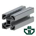 40mm x 40mm T-Slot Profile - 4 (10mm) TSlots