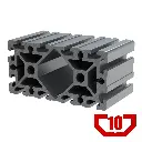 90mm x 180mm Heavy T-Slot Profile - 12 (10mm) TSlots