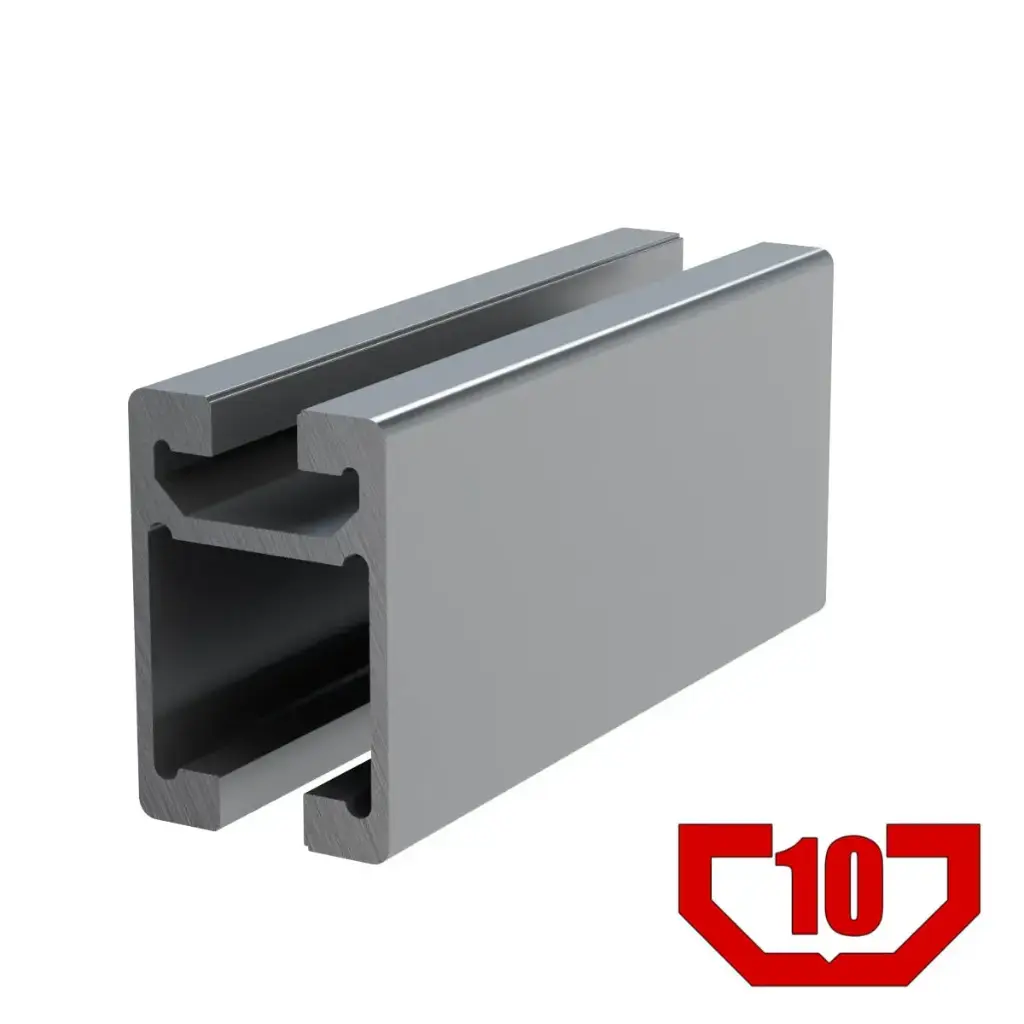 30mm x 45mm Carriage Profile - 1 (10mm) TSot