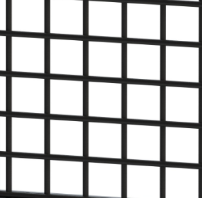PNL-1/2-MESH-BLACK-PVC-4X8