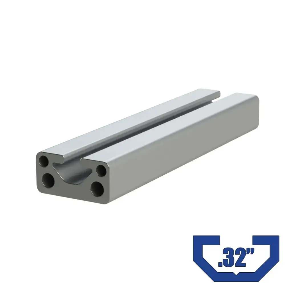 1.5" x 0.75" T-Slot Profile - 1 (.32") TSlot