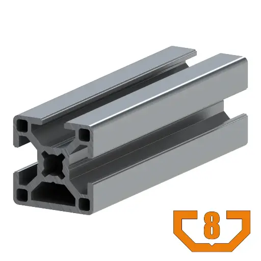 [30X30-3S/6M] 30mm x 30mm T-Slot Profile - 3 (8mm) TSlots