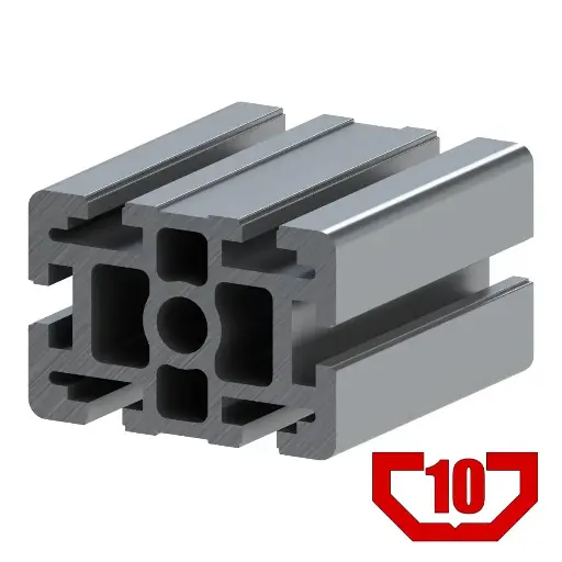 [60X90-H/6M] 60mm x 90mm Heavy T-Slot Profile - 6 (10mm) TSlots