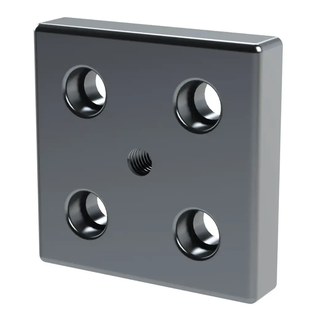 60x60 Base Plate M8 | Framing Tech