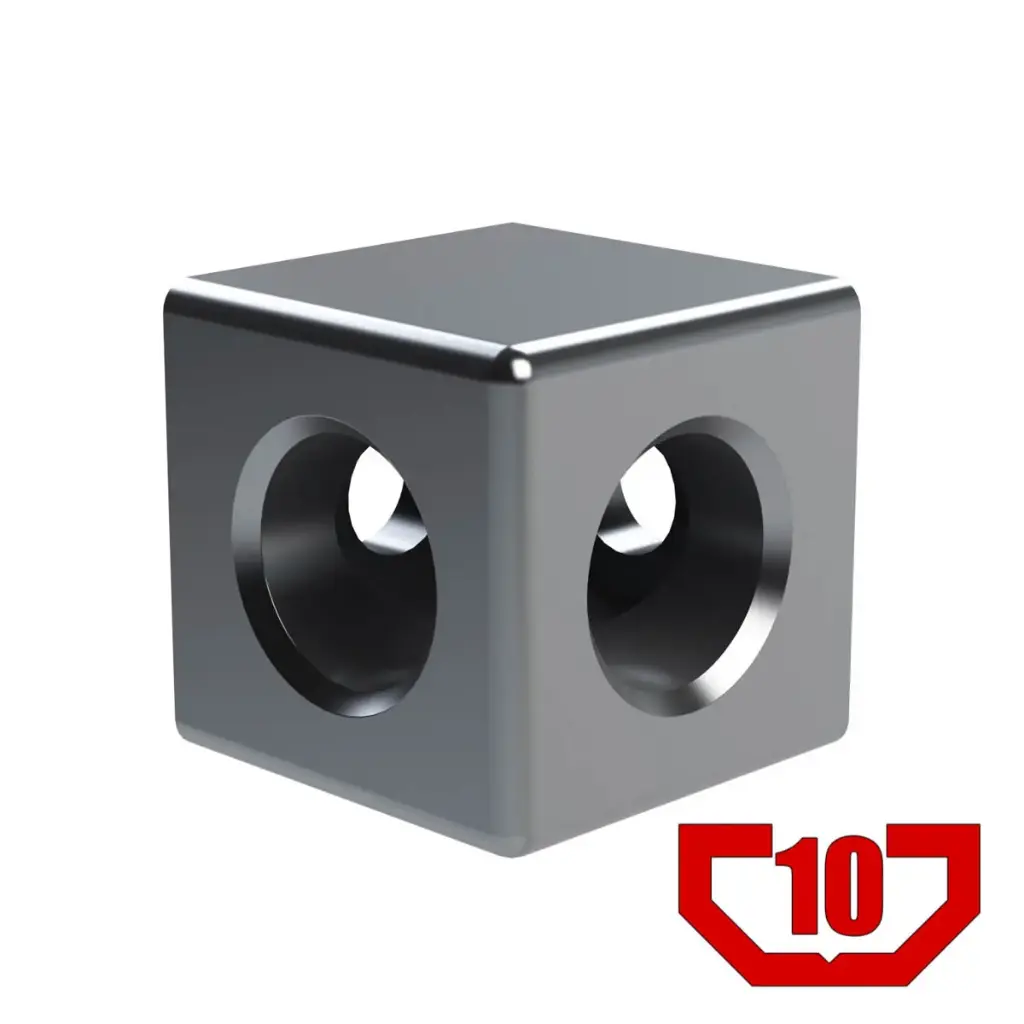 2 Direction Corner Cube 45 Series with Hardware | Framing Tech