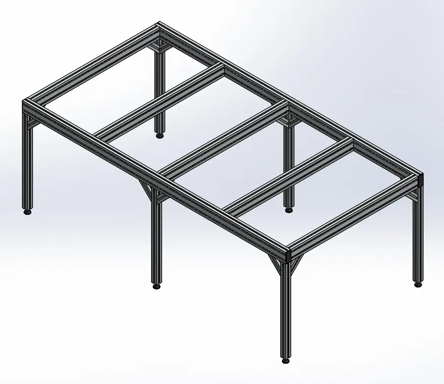 Outfeed Table with Leveling Feet Kit - 92