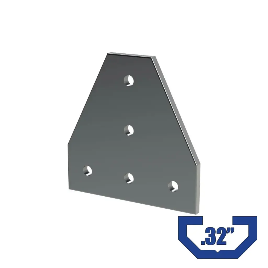 5 Hole Joining Plate | 15 series | T-Slot Connection Plates