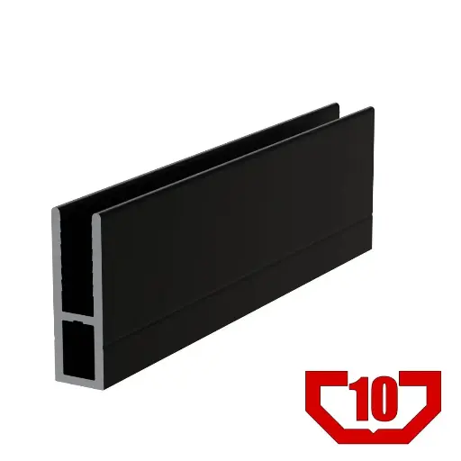 [MF10/6M] Wire Mesh Panel Holding Profile - 9.7mm x 30mm