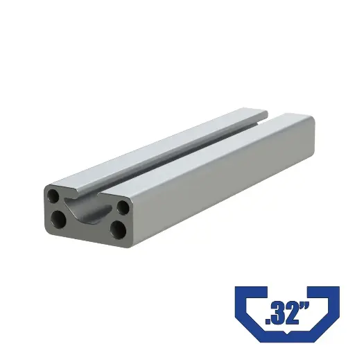[1575] 1.5" x 0.75" T-Slot Profile - 1 (.32") TSlot