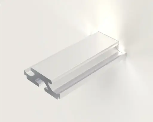 [20X55-08/6M] 20mm x 55mm T-Slot Profile - 1 (8mm/.32") TSlot